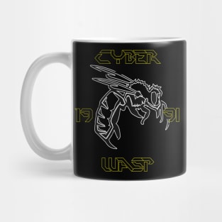 cyber wasp 1991 streetwear Mug